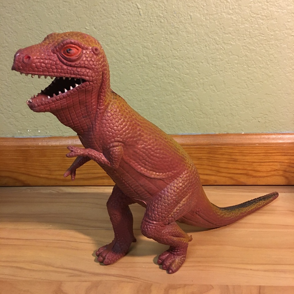 Vintage 1980’s Tyrannosaurus Rex Toy